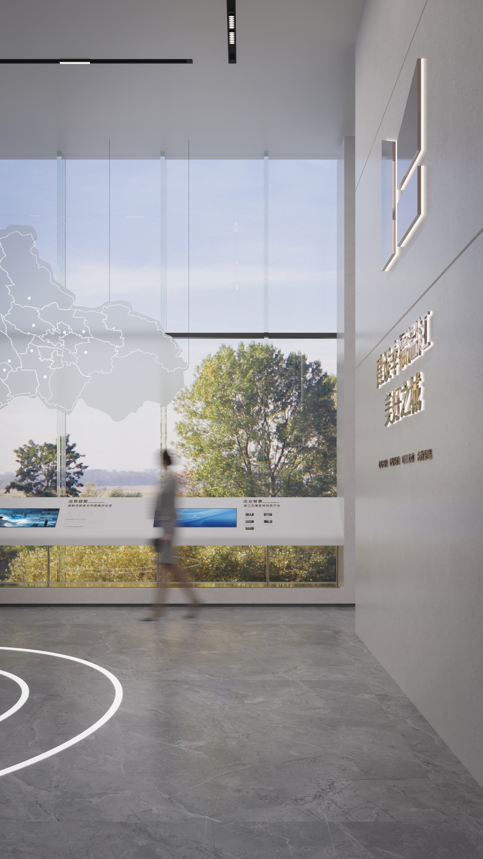 售楼部品牌墙-8