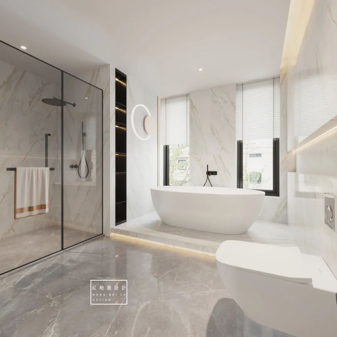 红树别院 | 251m²简约温馨家居设计-54