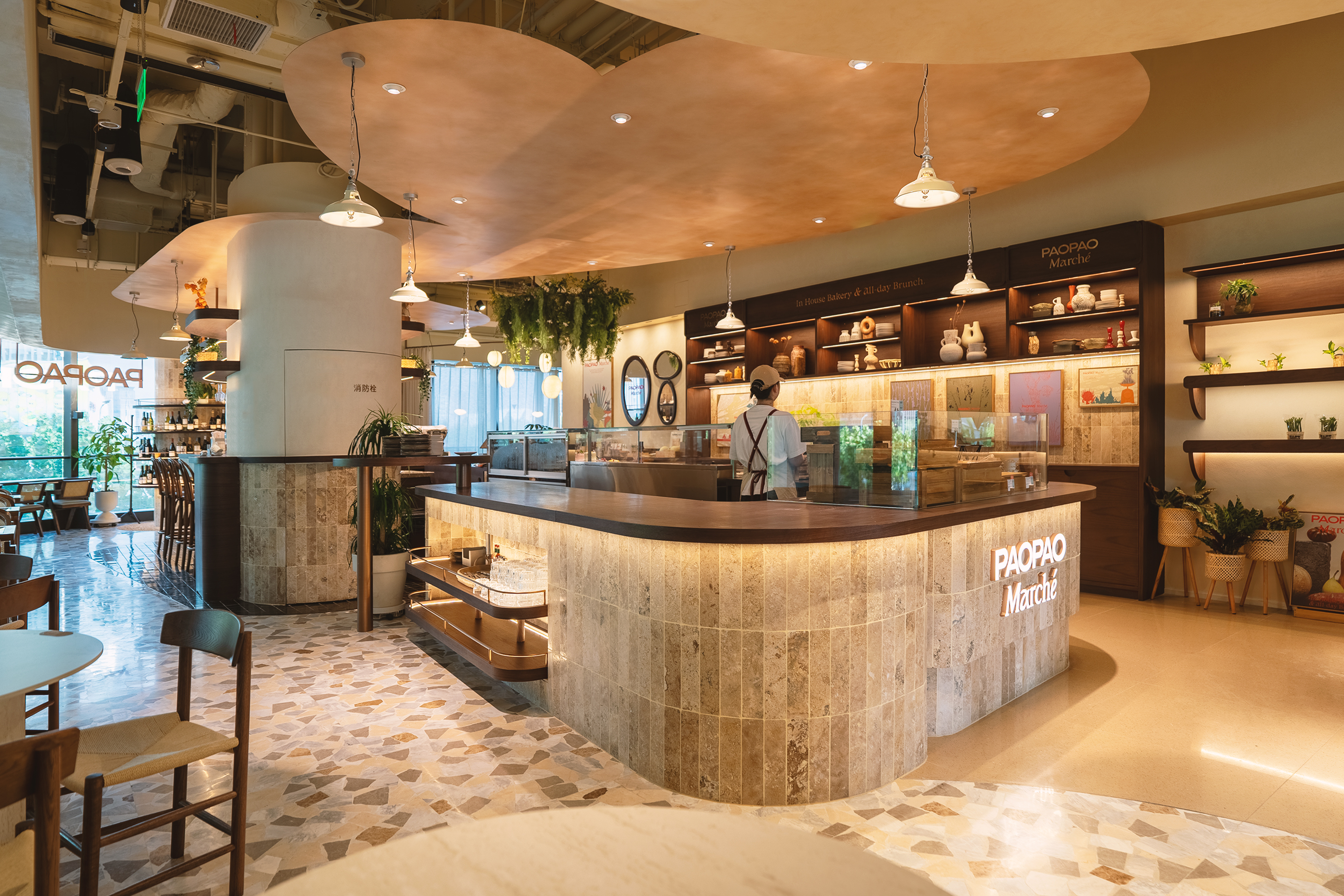 PAOPAO Marché全日轻食餐厅丨中国上海丨Atelier M2-61