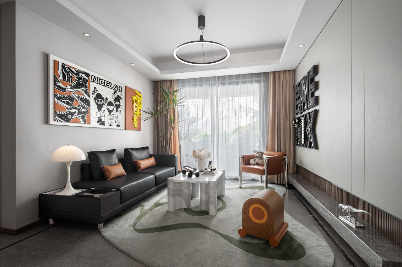奇幻光年 · 潮玩元素打造新时代家的潮流丨中国杭州丨上海璞辉空间设计有限公司-5