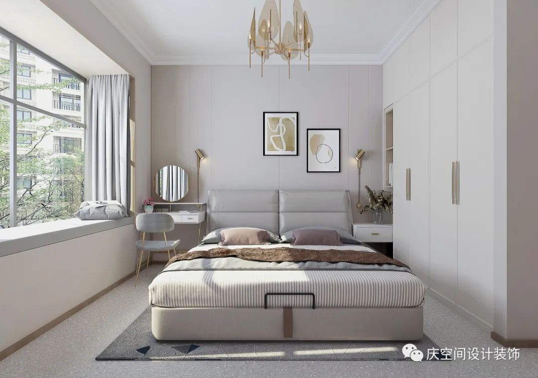 奶油系现代家居设计丨中国洛阳丨庆设计&禹果软装-38