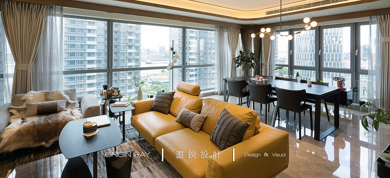 遨锐设计|万科翡翠滨江软装设计 168㎡-5