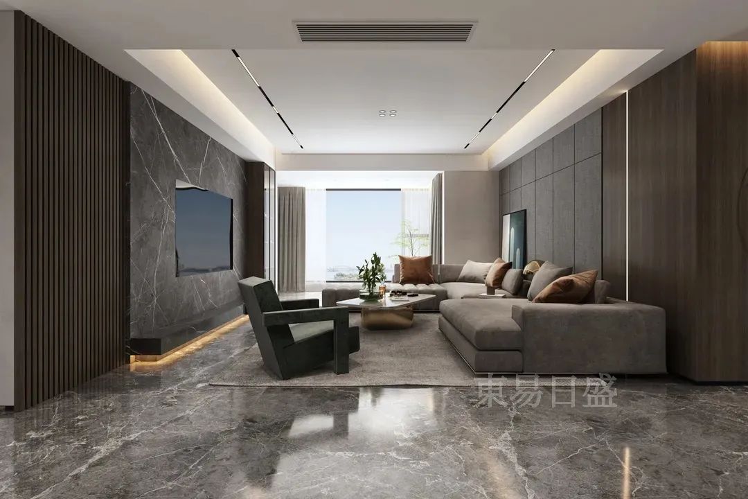 案例首发|万科紫台330㎡、闹中取静，繁华城市内的温馨之居-32