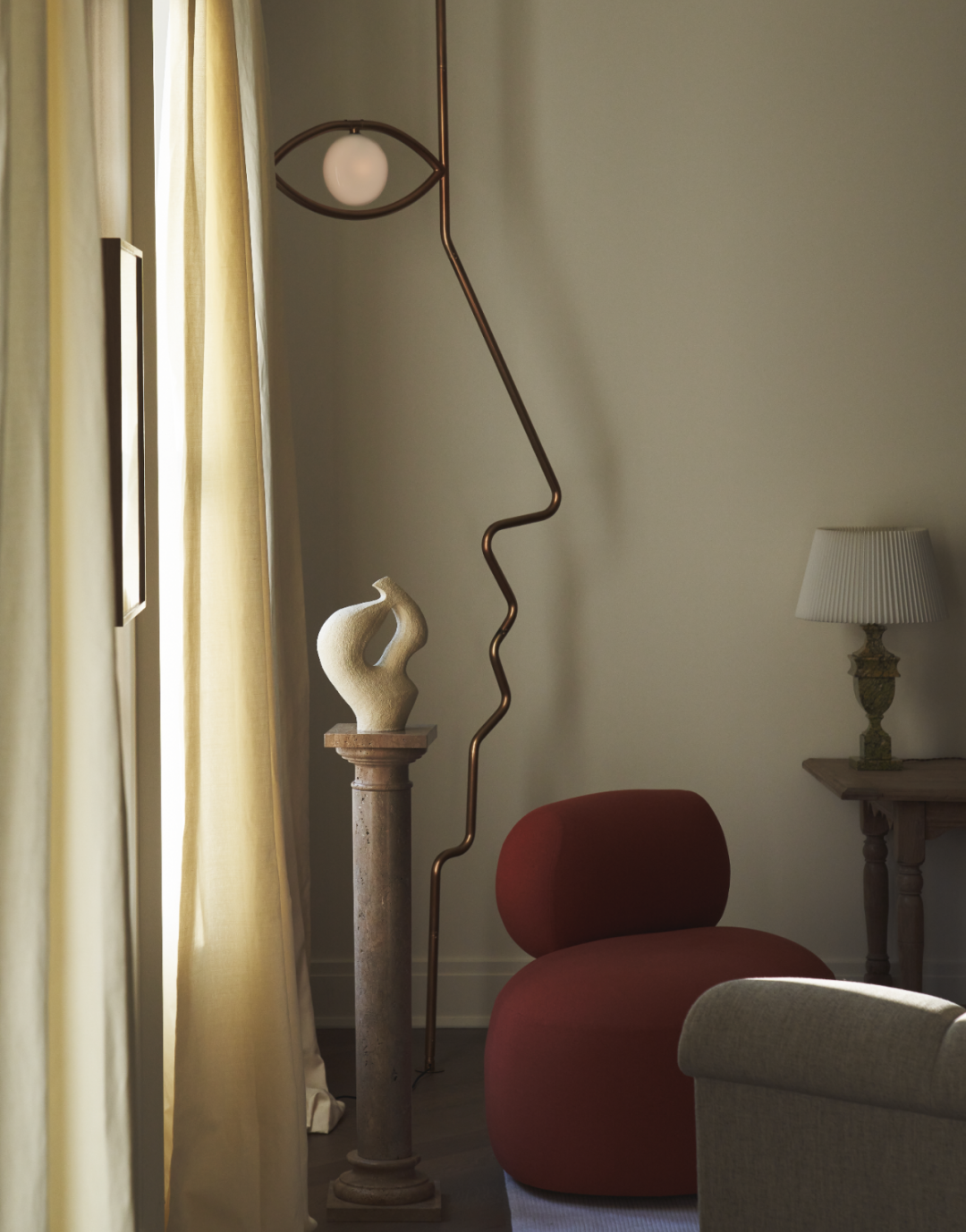 The Belnord 豪华公寓楼四居室样板房设计丨美国曼哈顿丨Anna Karlin-22