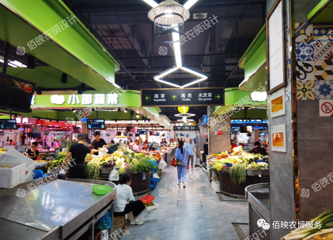 佰映设计案例：上海洞泾农贸市场-35