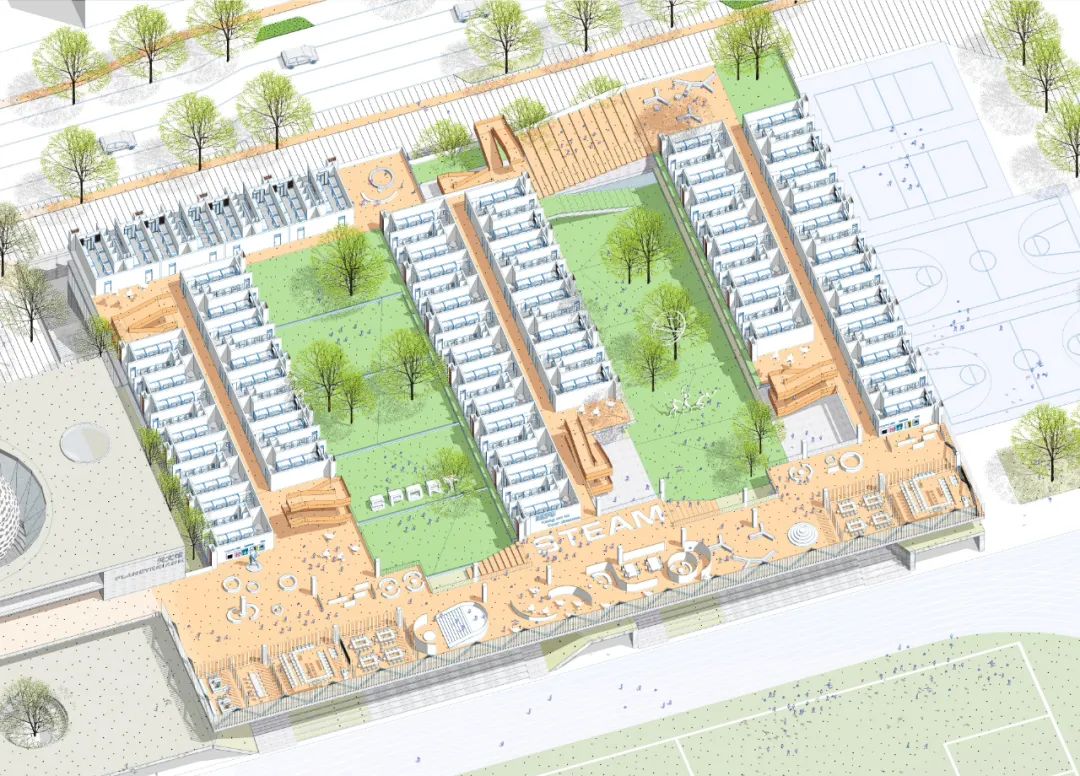 佛山新城义务教育学校（初中）新建工程丨中国佛山丨深圳市建筑科学研究院股份有限公司+湾区（深圳）城市规划设计有限公司-95