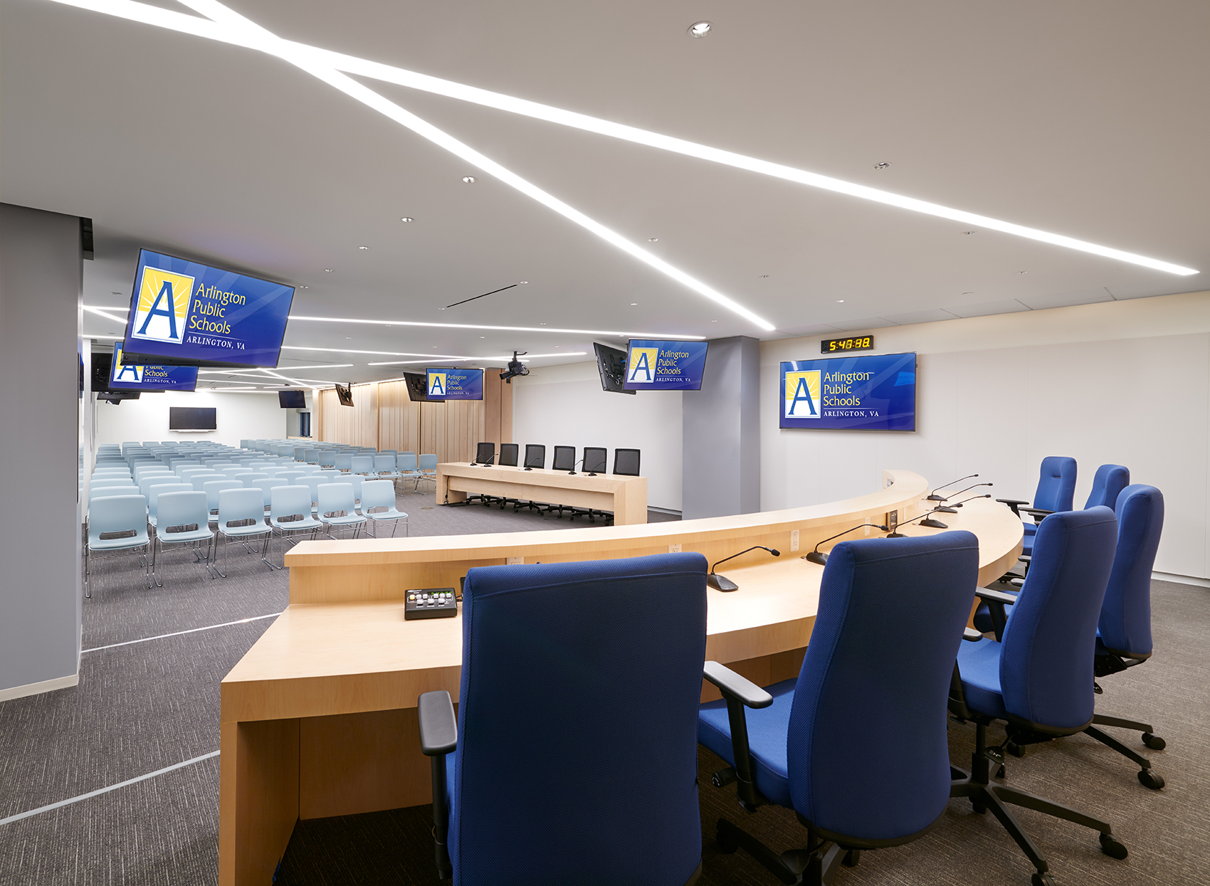 美国阿灵顿公立学校总部丨Studio Twenty Seven Architecture-31