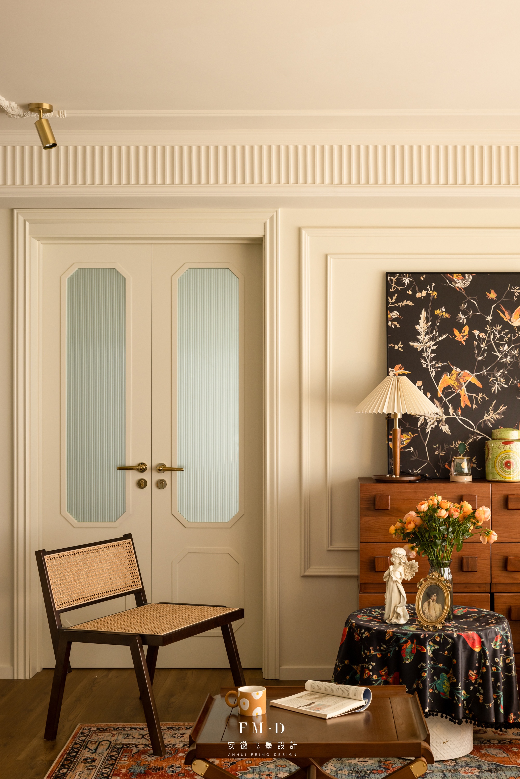 岁月礼赠 · 合肥创泽园法式风住宅设计丨中国合肥丨安徽飞墨设计-12