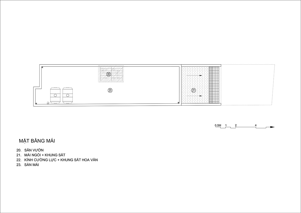 越南胡志明市绿色开放家庭住宅设计-13