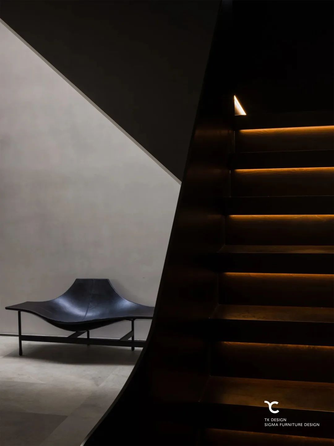 黑白灰的现代轻奢 · 龙悦湾别墅设计丨TK 设计&之和家居-70