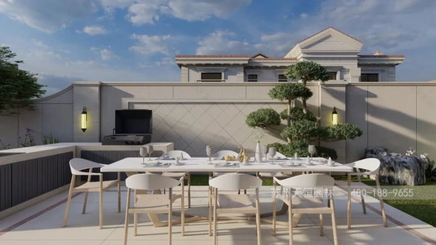 天恒园林|欧式-栀夏-37