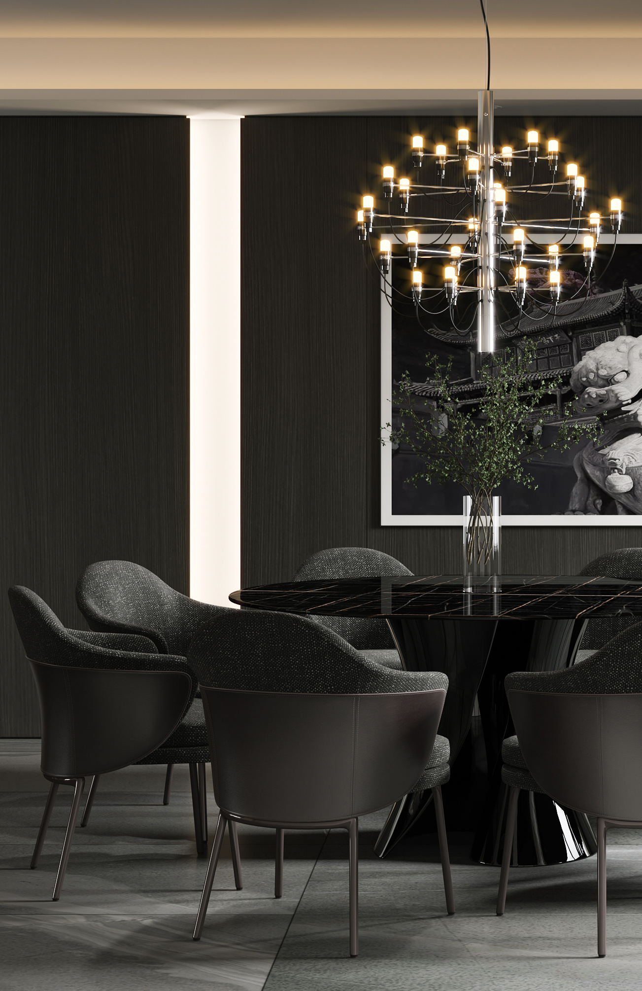 现代简约平层空间丨左舍-8