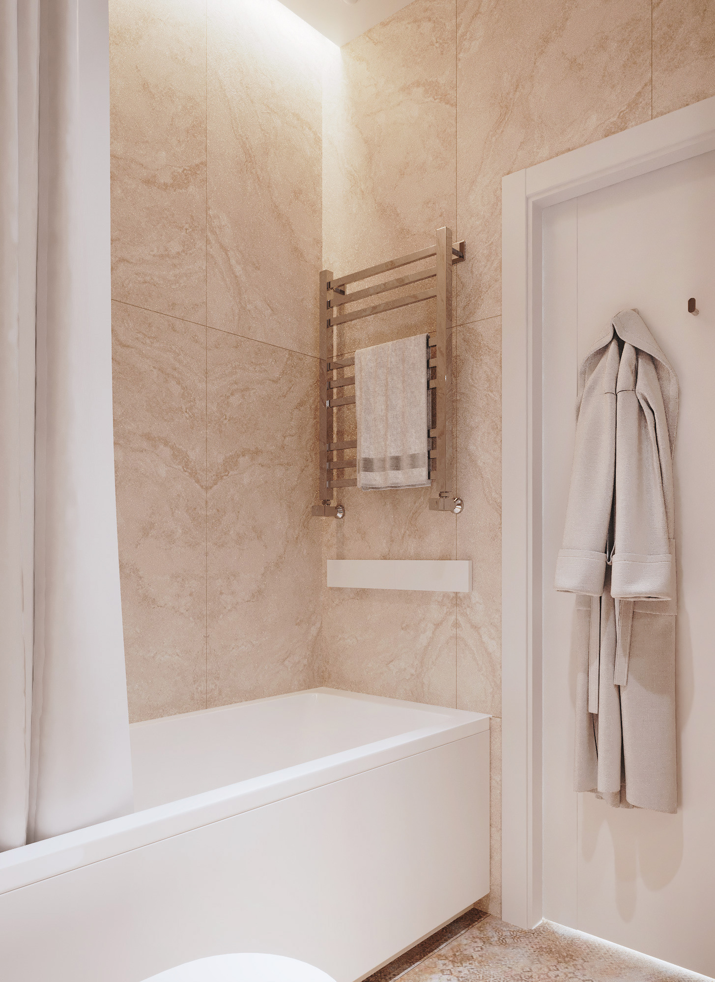 37㎡出租公寓设计丨俄罗斯莫斯科丨Kate Sirotkina-19