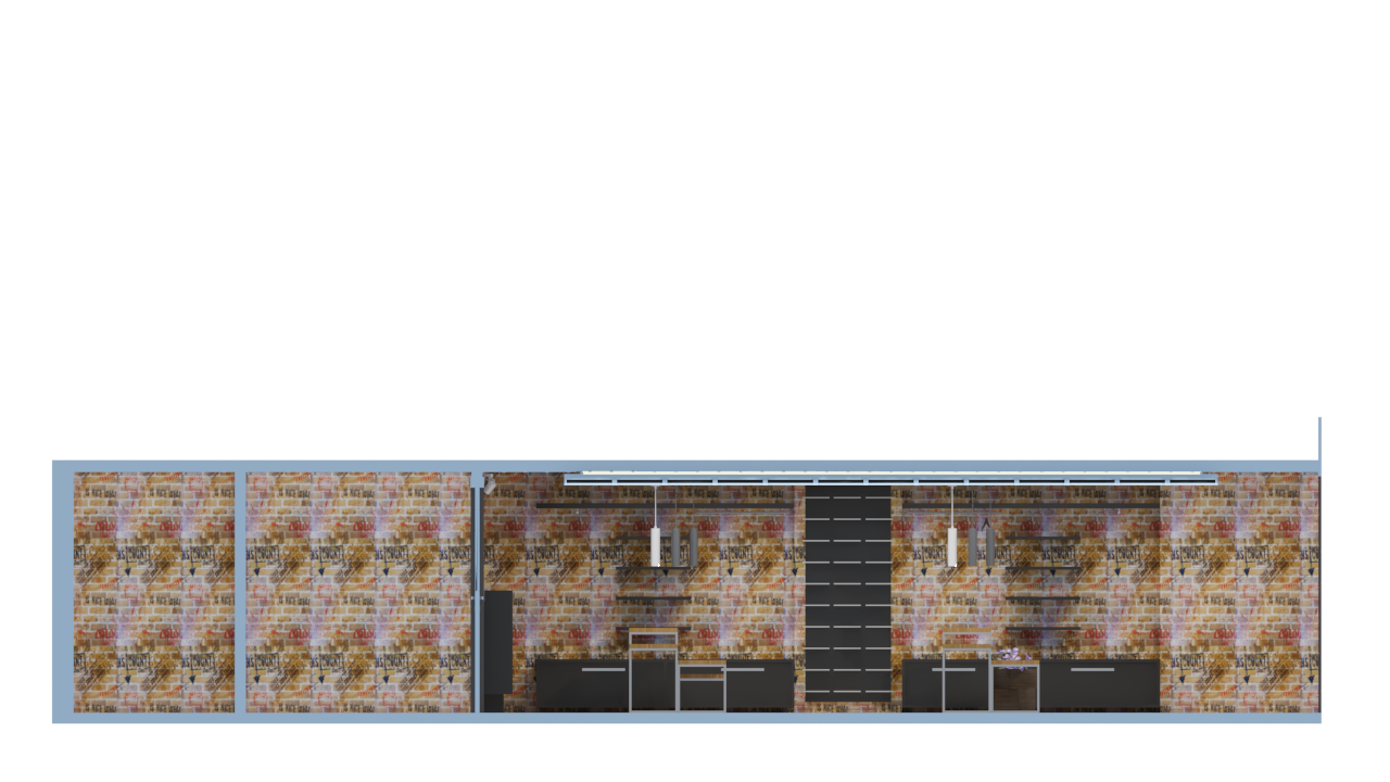 Interior design clothes shop-13