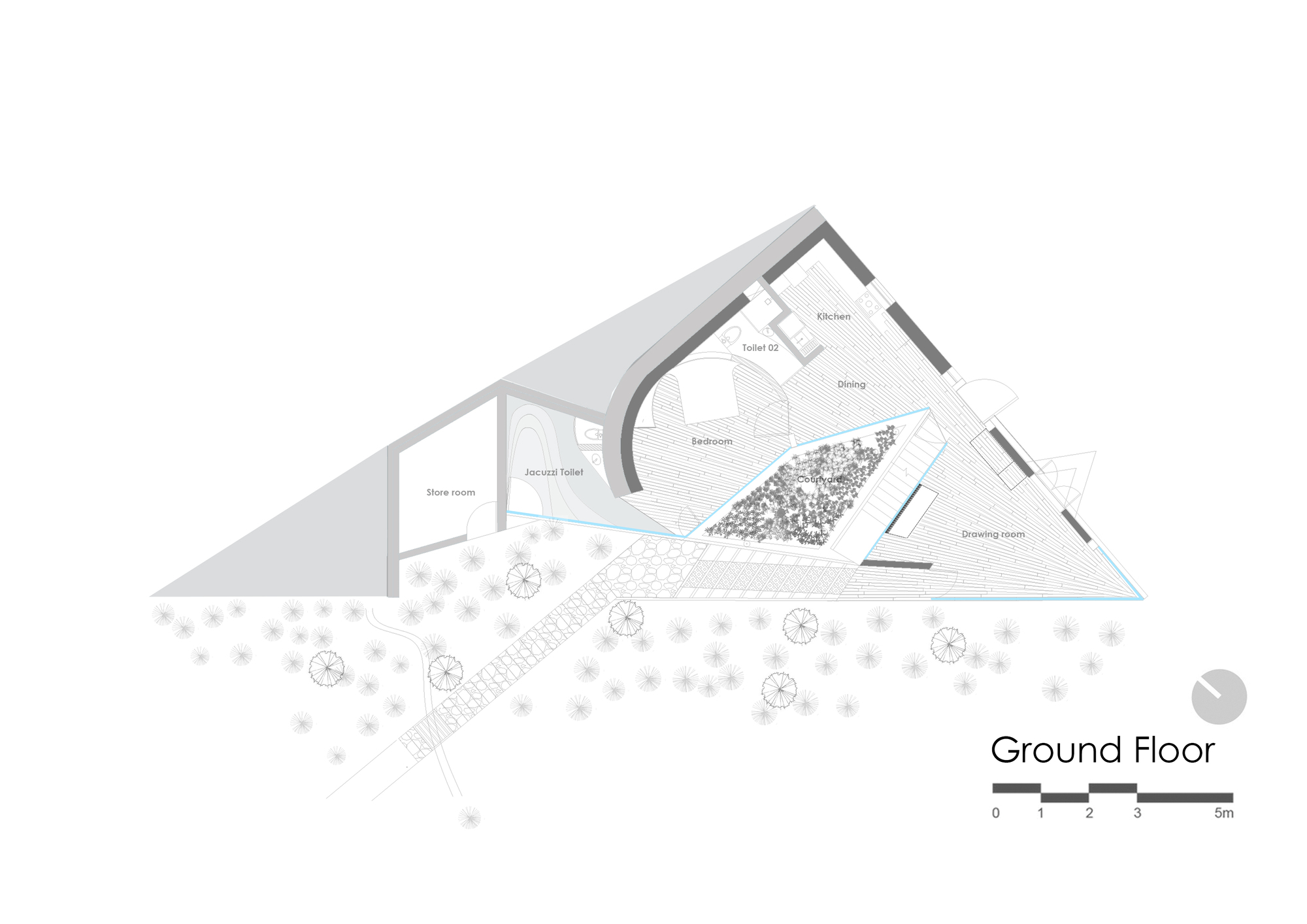 The Ledge 住宅丨印度丨Wallmakers-16