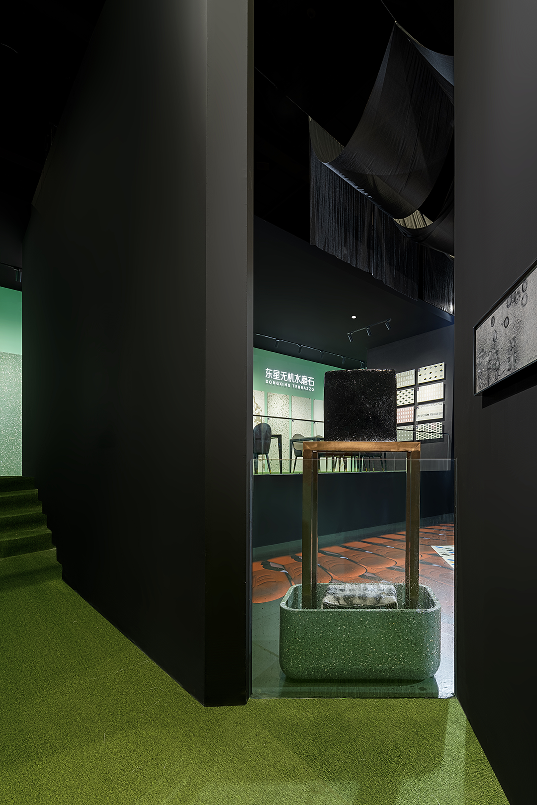 东星无机水磨石 2022 广州设计周展厅丨中国广州丨一直建筑设计事务所-44