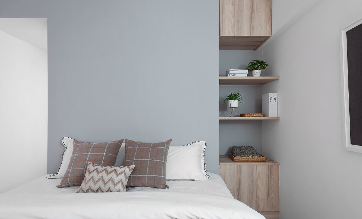 老屋改造清凉北欧风  知域设计-13