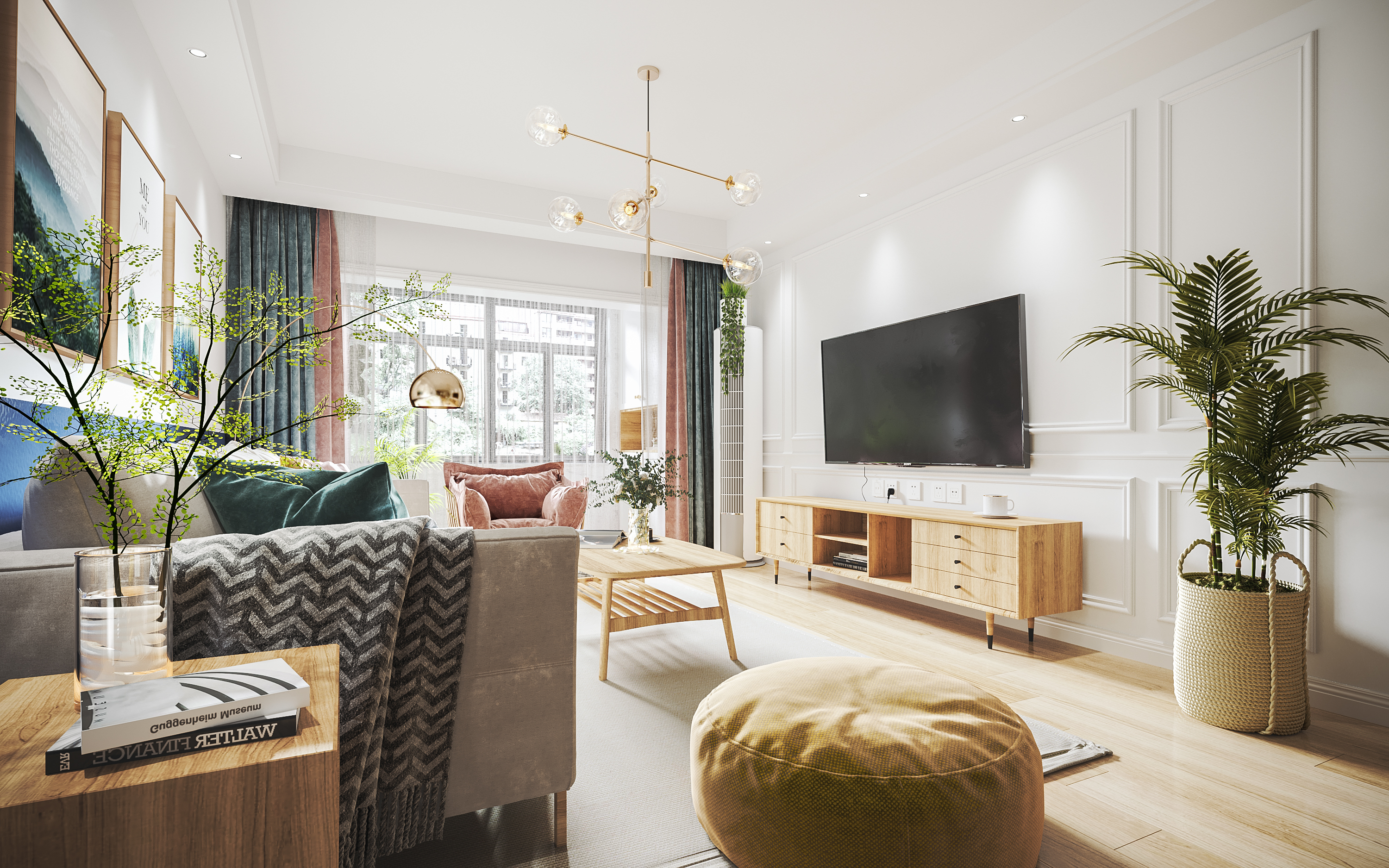 北欧空间表现 · 3ds Ma· 2014 打造梦幻居家设计-3