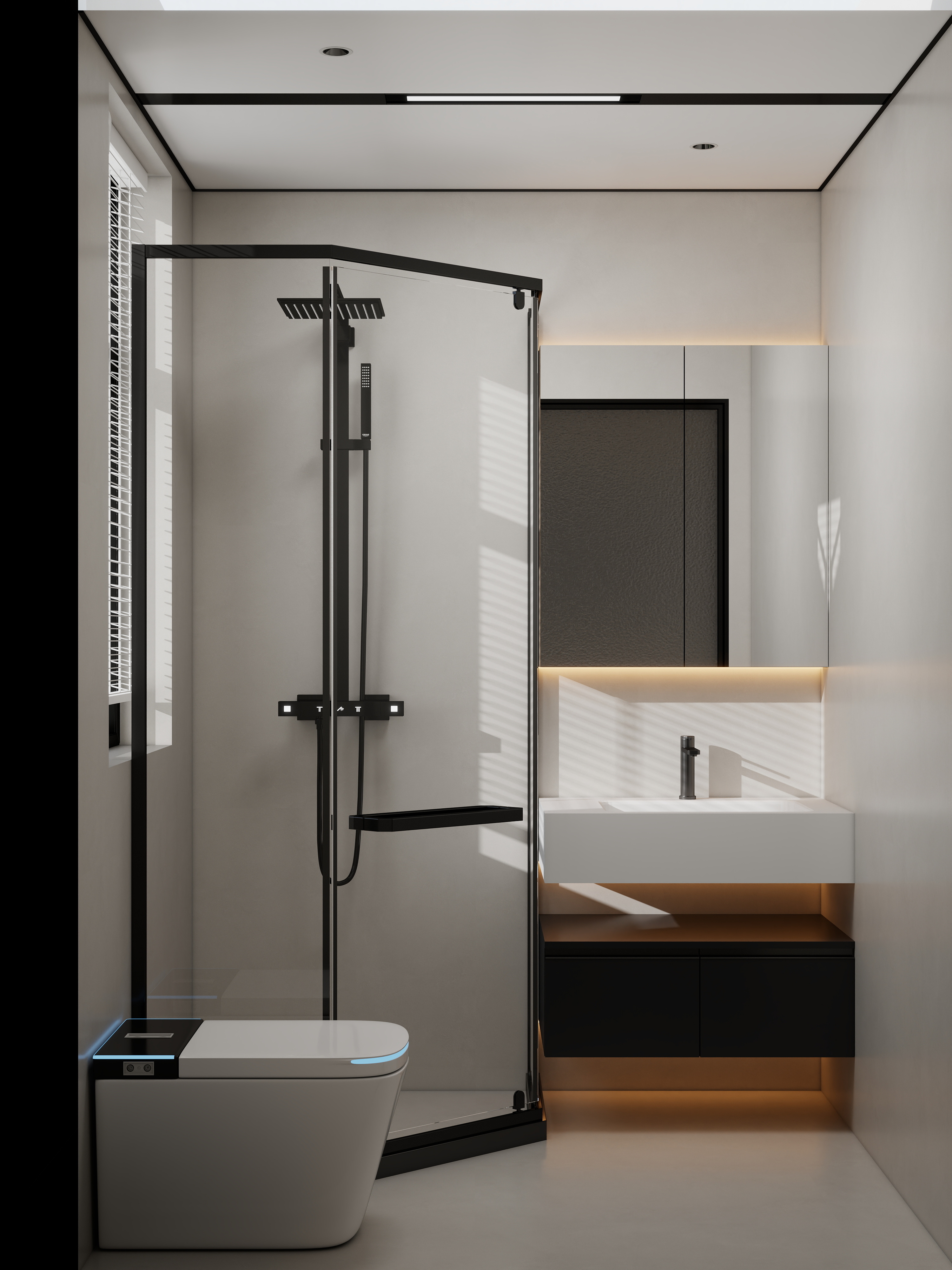 广州市大平层现代极简风-18