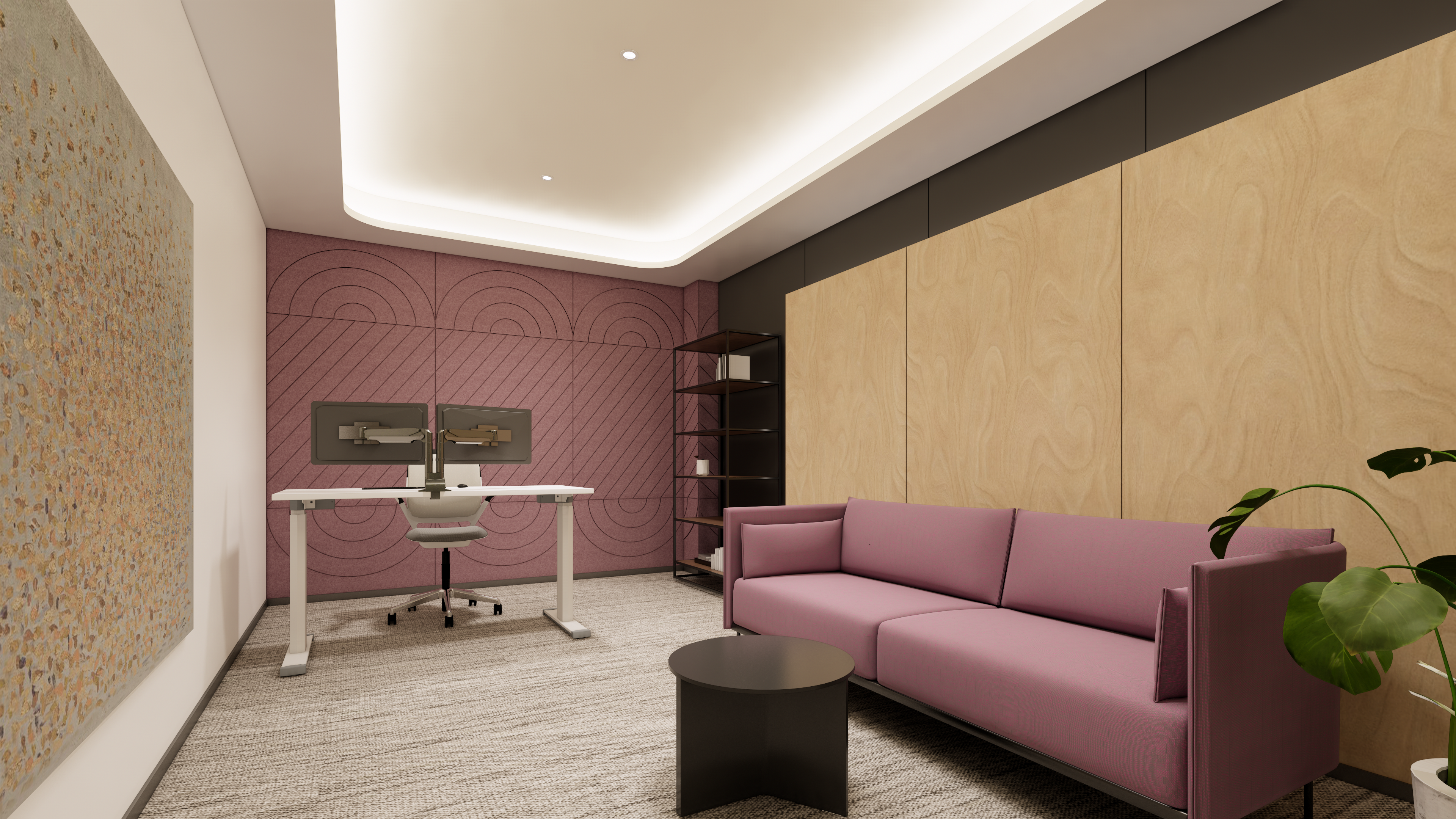 精品总部办公空间设计  多元配套空间-3