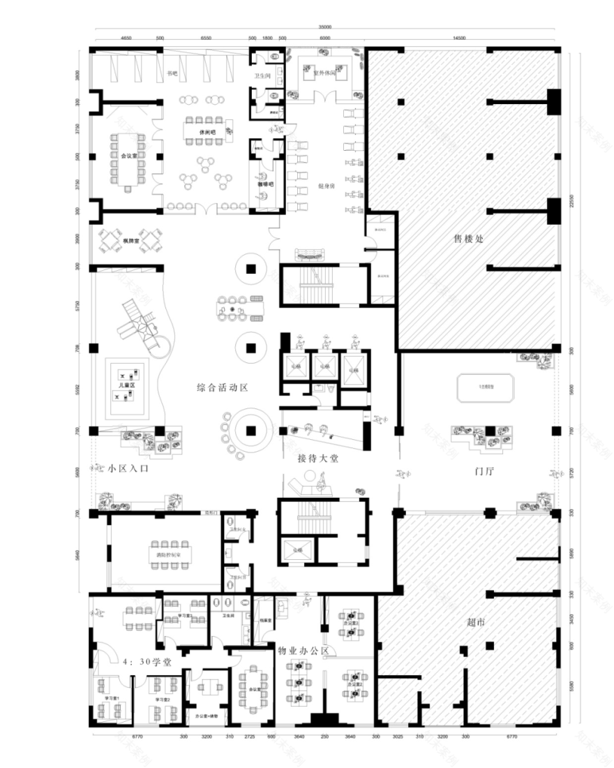 “N 生活” · 多元化交互中心的架空层生活空间设计丨孟丽君空间团队-21