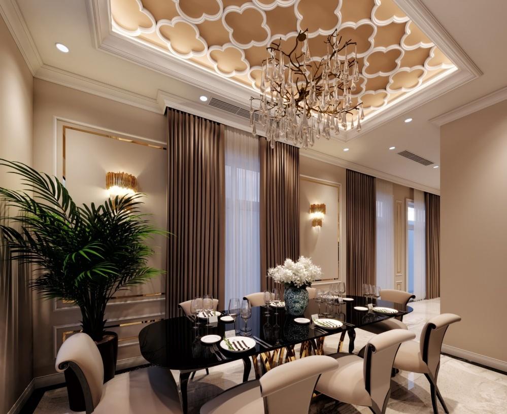 越南海防市 VINHOME 别墅 | 酒窖、影音室打造高品质家庭娱乐空间-4