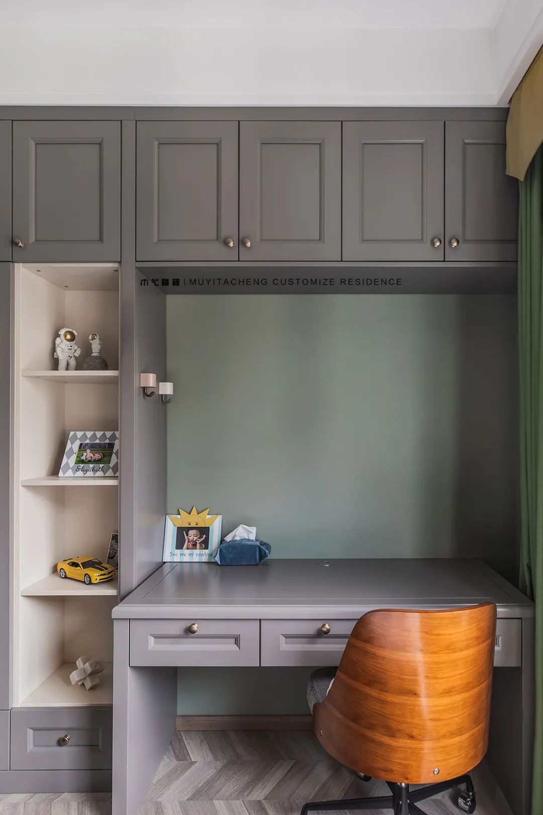 重庆北碚区 130㎡舒适跃层丨中国重庆丨木艺踏程全屋定制-63