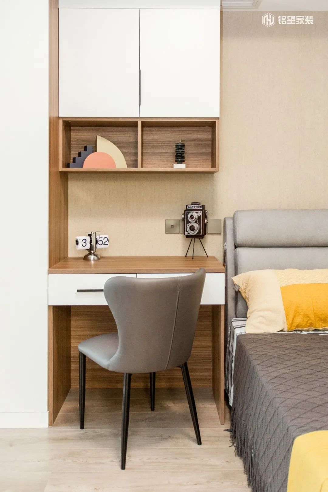 现代简约风设计,南京铭望装饰打造安嘉西苑舒适家居空间-54