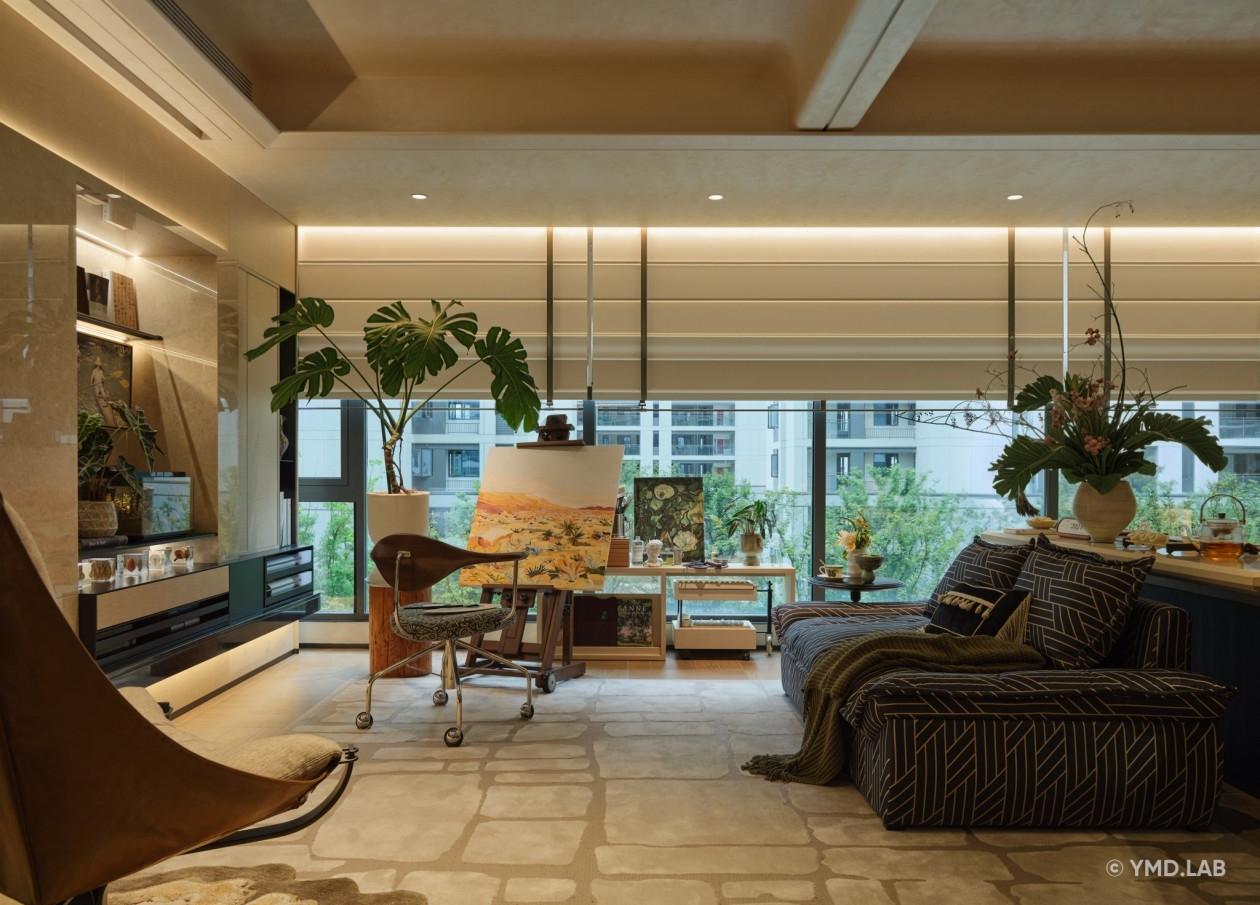 集齐微醺·赏画·撸猫·莳花，家变成治愈窝了丨岳蒙设计-1