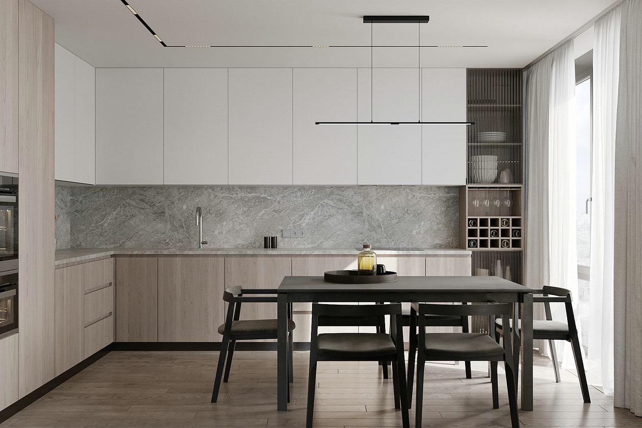 84㎡浅色系公寓设计-5