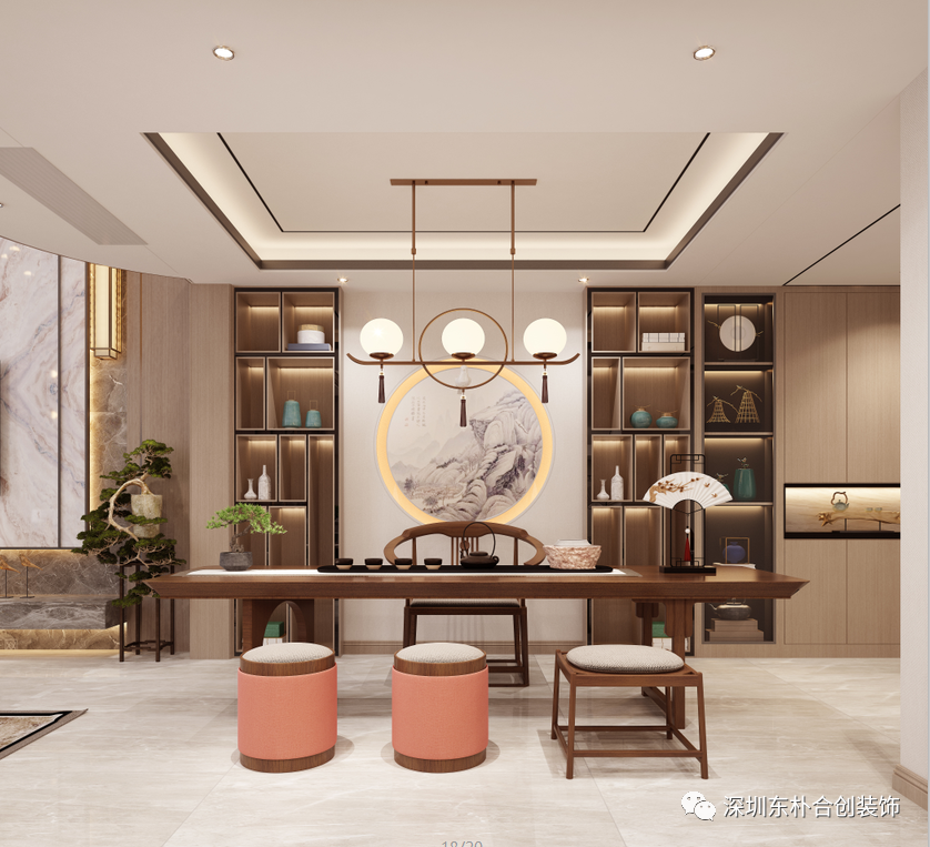 东方意境,一家一世界的定制设计-15