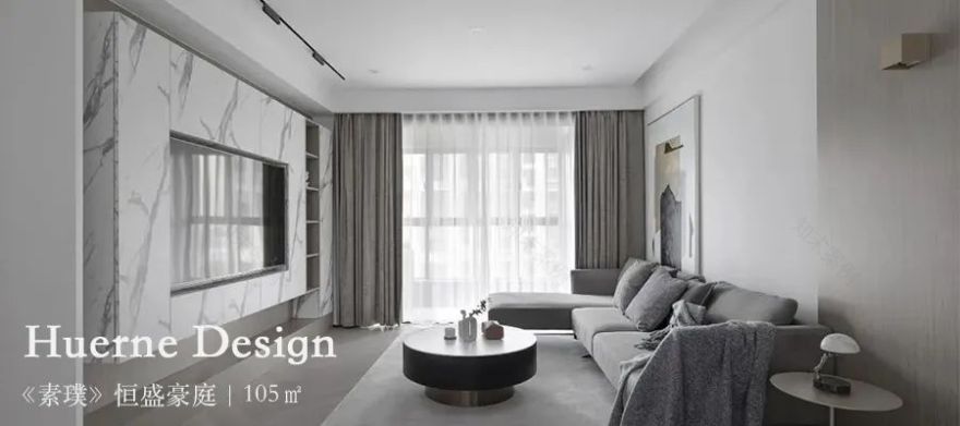 上海黄浦区别墅空间,现代简约侘寂美学之作-86