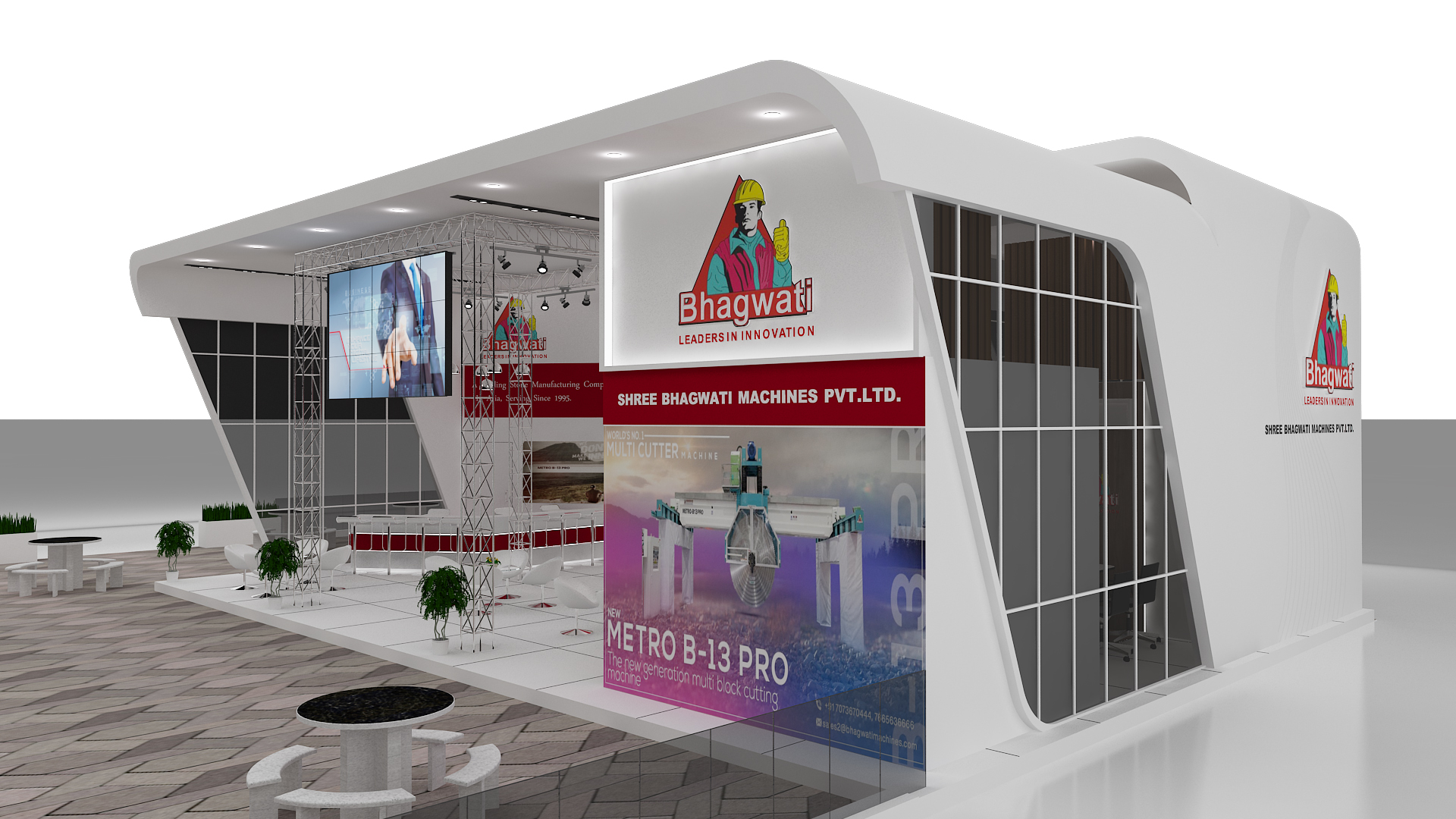 Bhagwati Granite_-bauma expo 2023-4