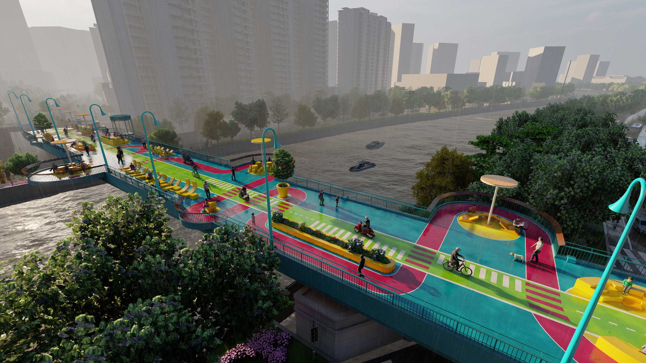 上海普济路高架桥景观-13