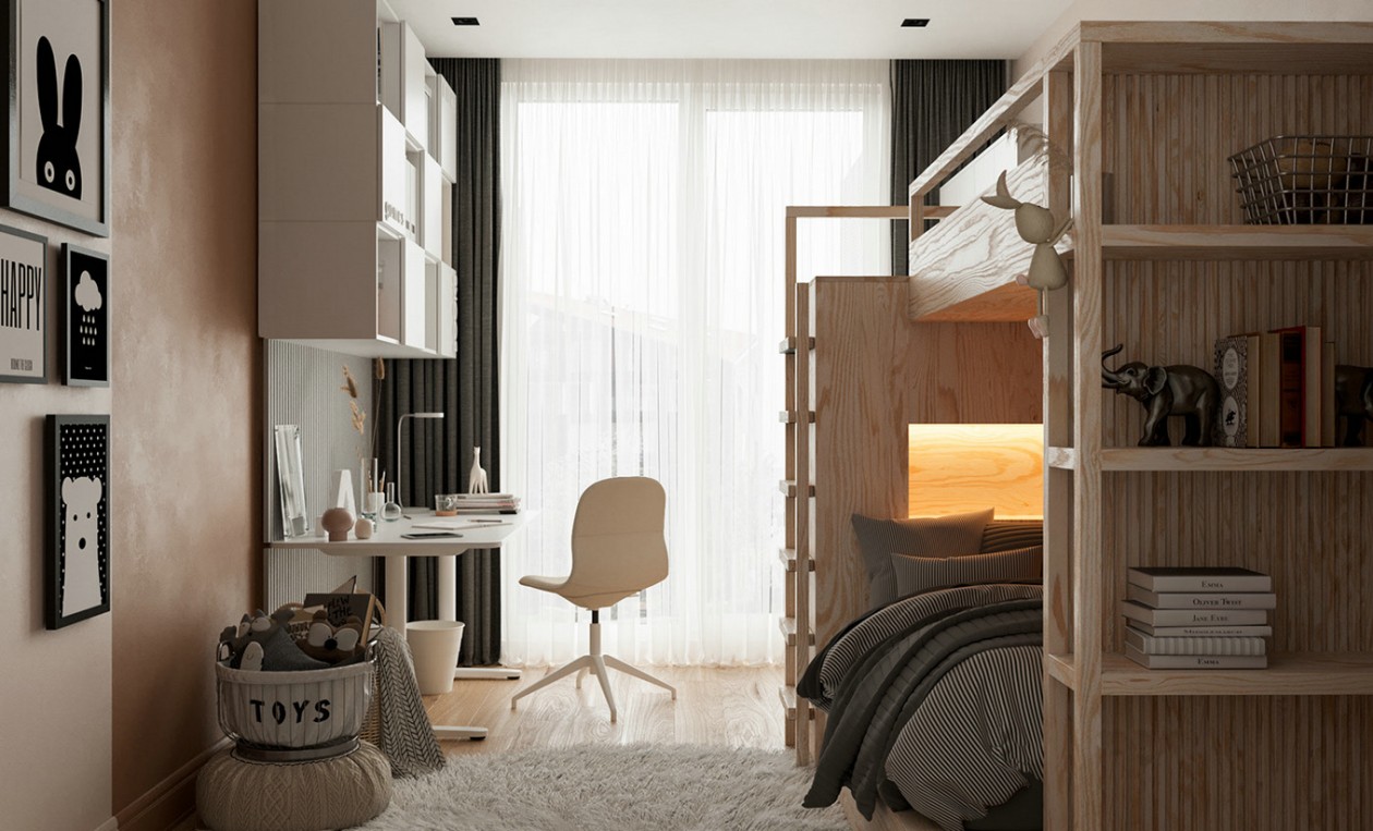 现代都市 160㎡优雅生活空间-18