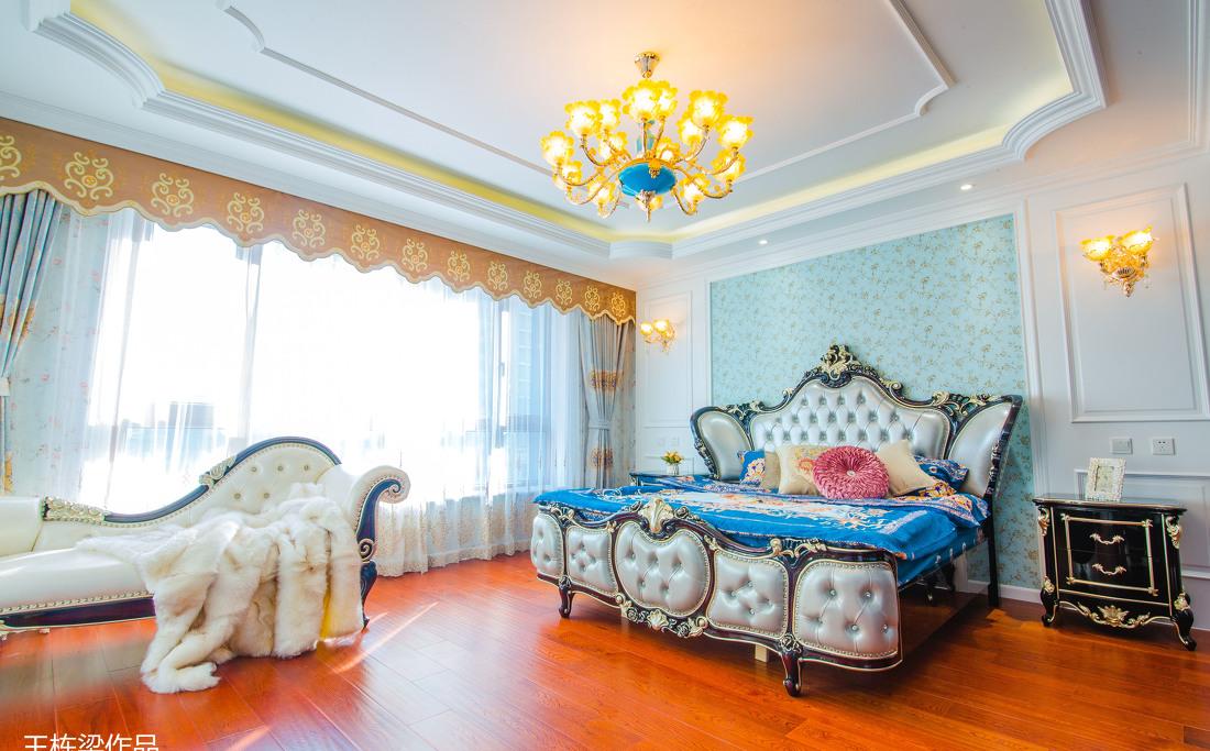 巨华紫光园法式风格样板间-23