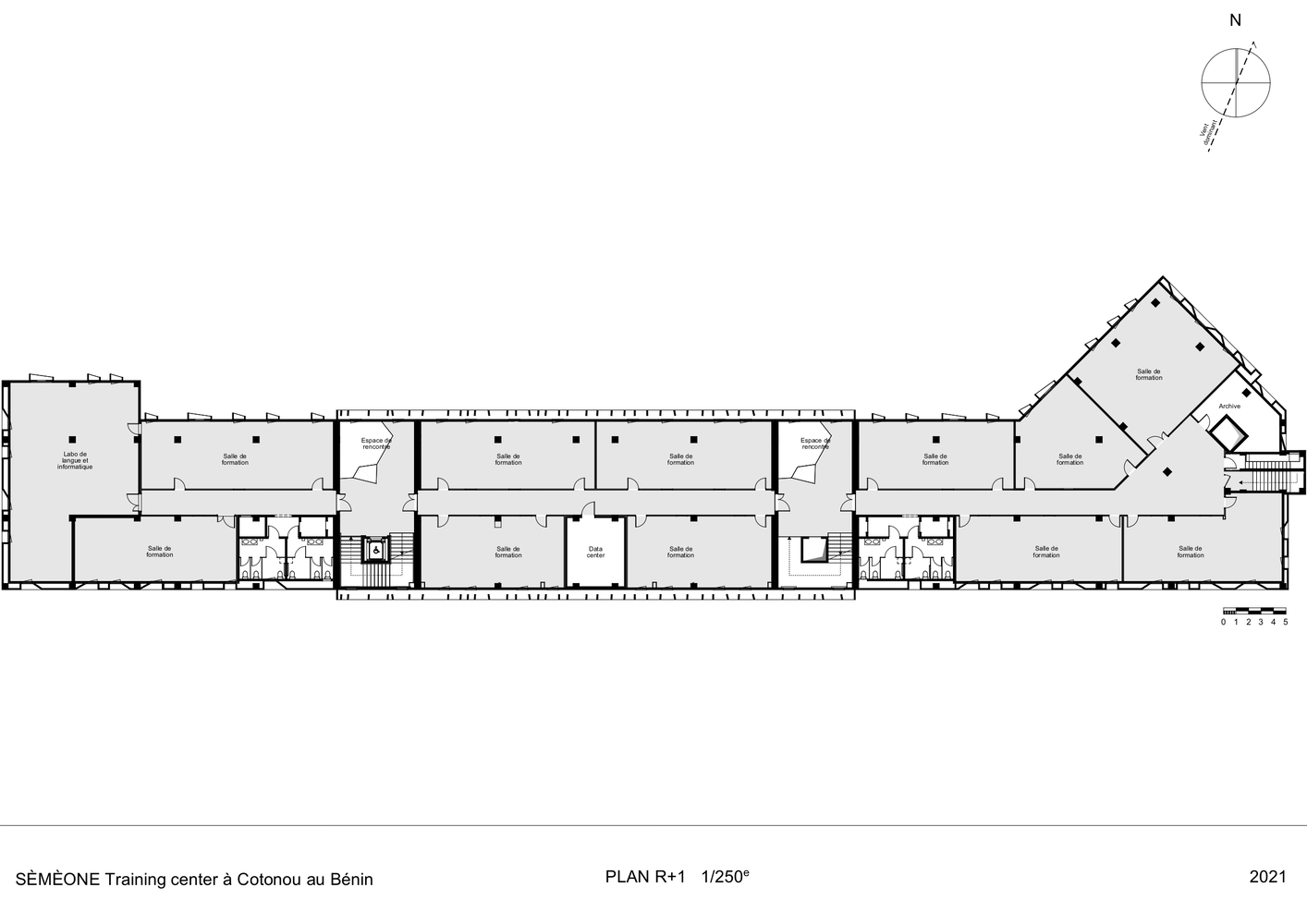 贝宁 SÈMÈONE 中心丨COBLOC Architecture-39
