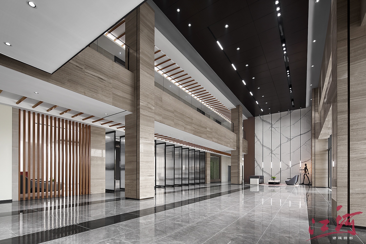 办公楼空间摄影作品 |办公空间摄影｜办公室拍摄｜室内空间摄影-1