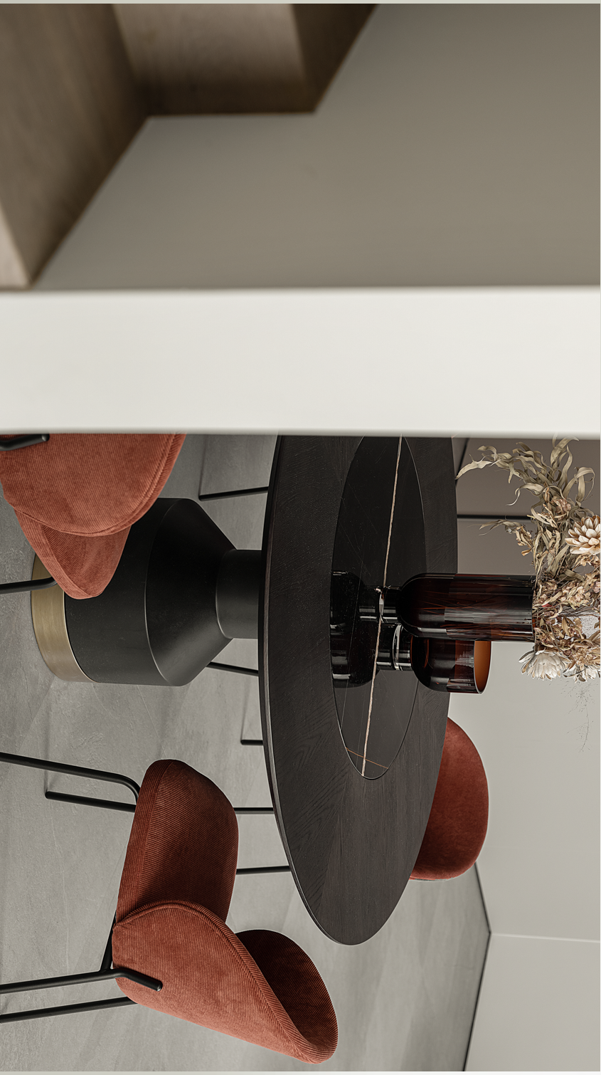 龙湖·天钜 · 现代简约家居的艺术呈现丨中国西安丨西安恩集建筑空间艺术有限公司（ANG）-6