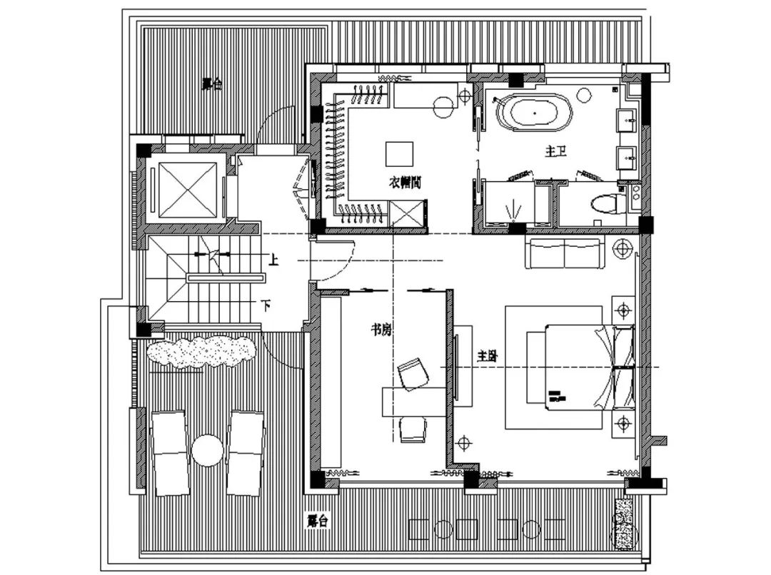 浙江诸暨祥生·云境别墅样板间——水墨意境的空间艺术-102