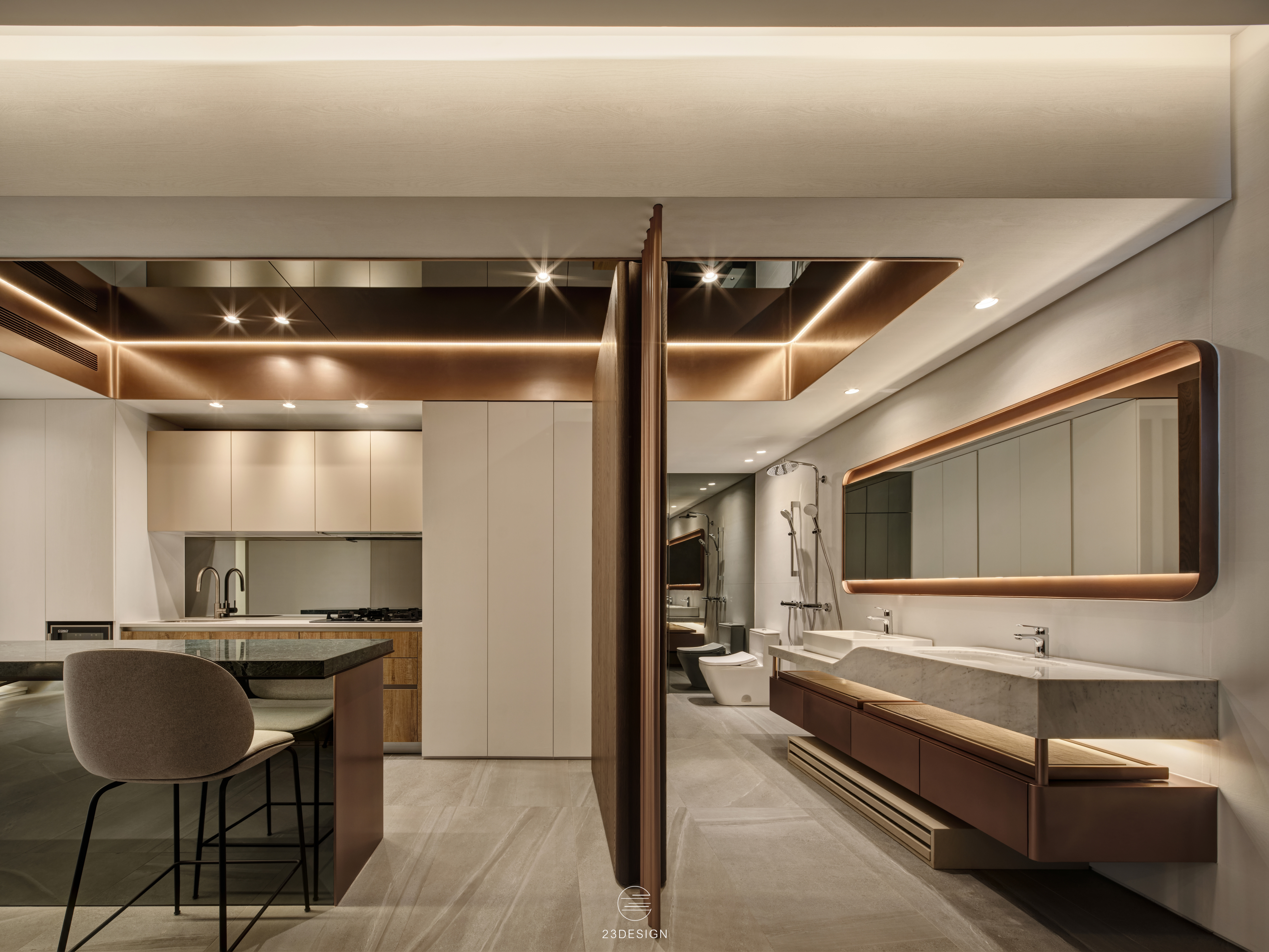 日健邸 Reception Center丨中国台北丨二三国际 23Design-26