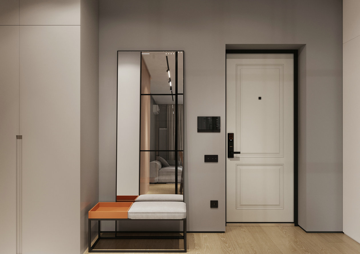 高级灰色系公寓设计-2