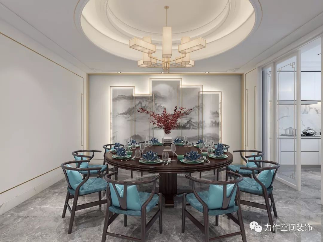 万科玲珑湾新中式大宅设计 | 自然禅意，简约优雅-43