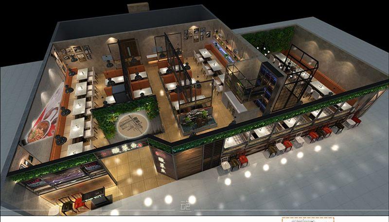 南魁麻辣香锅酸菜鱼 | 工业风遇上趣味鱼文化-1