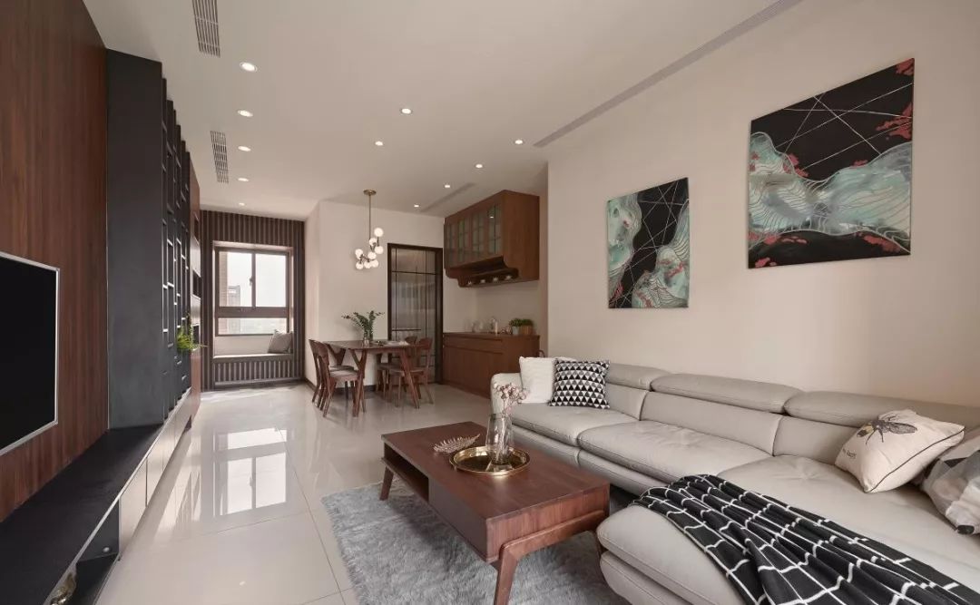 简约质感居家,线条律动打造舒适空间-13