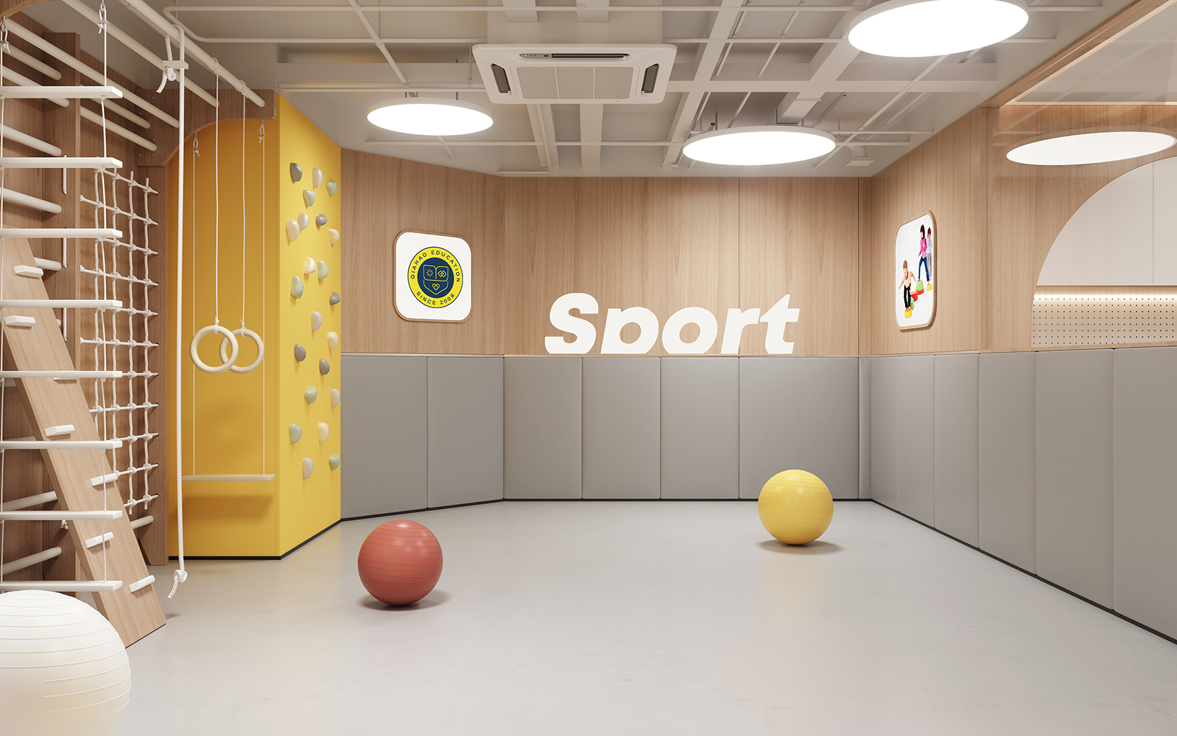 恰好教育恒茂园店&若比邻店丨中国宁波丨魔戏空间设计-44