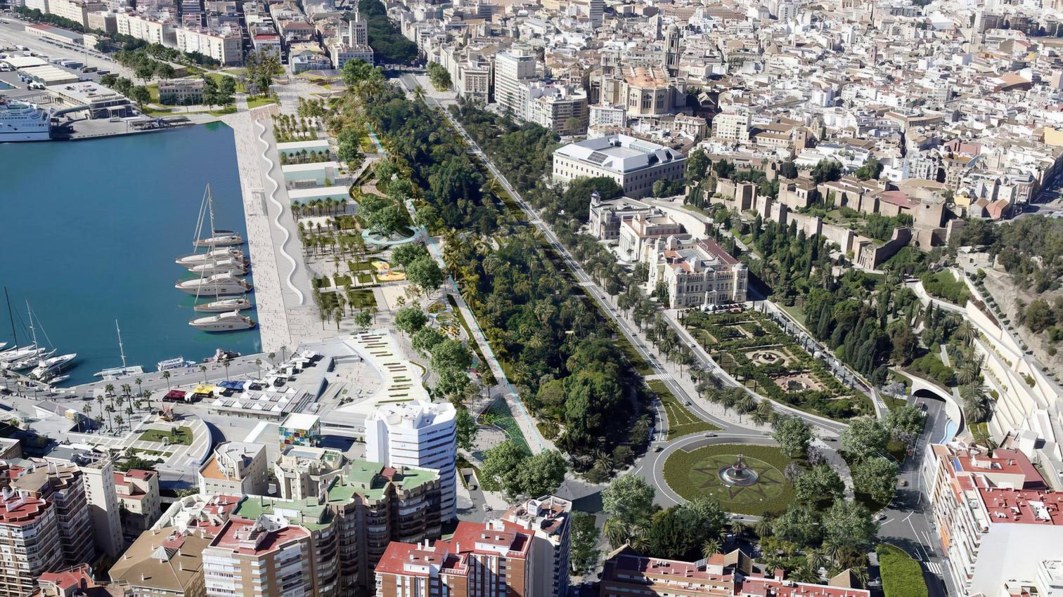 馬拉加海滨计划丨西班牙马拉加-4