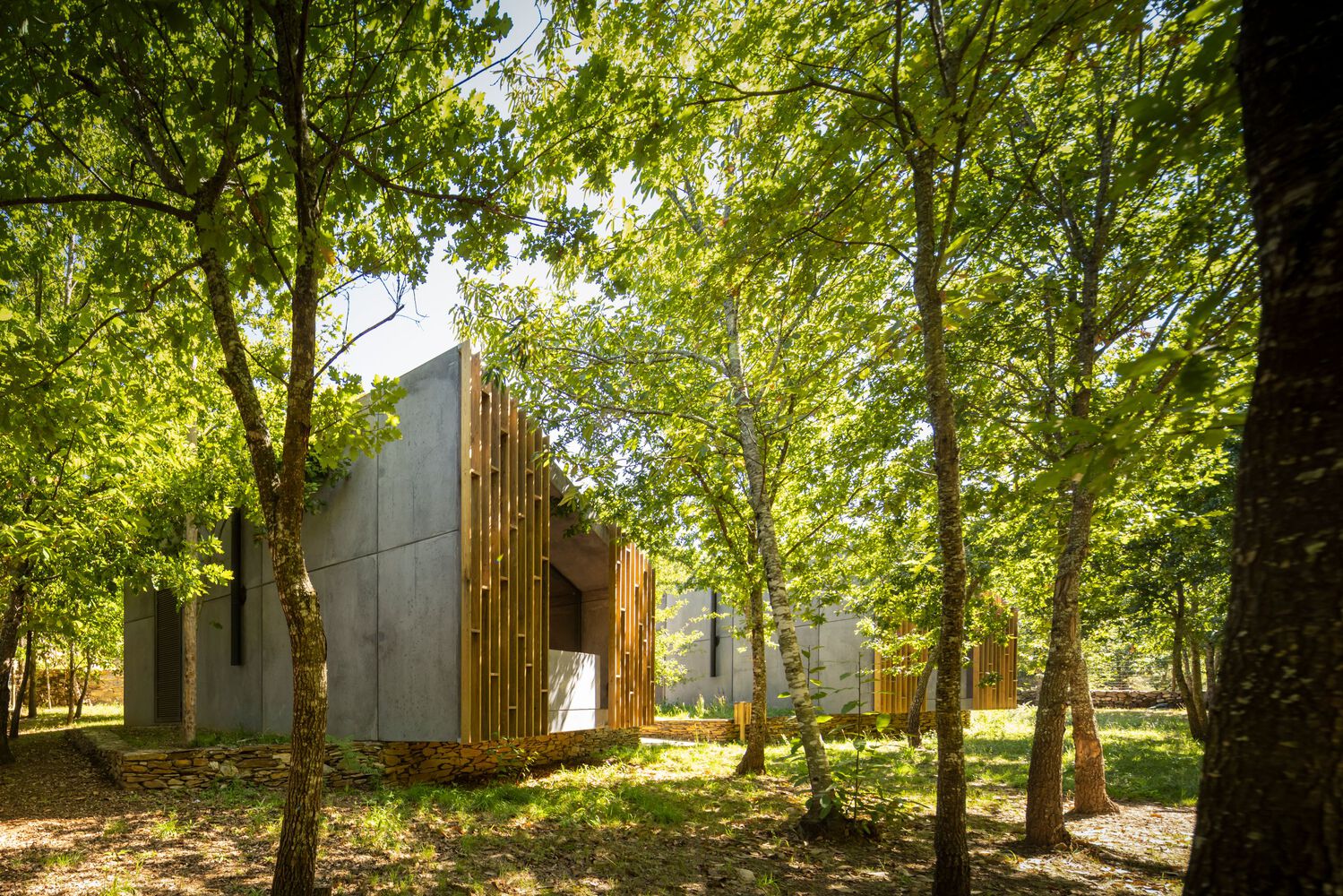 葡萄牙 Alvarenga 森林中的模块化小屋群丨SUMMARY-16