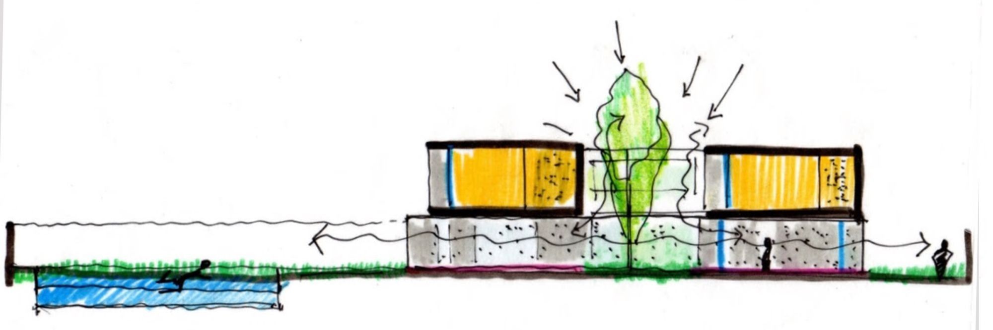 绿意盎然的空间艺术—— La Planicie House II-65