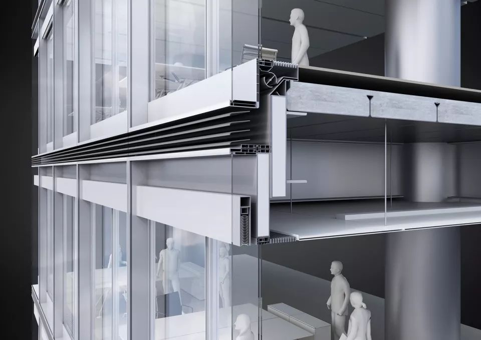 深圳宝安湾区产业投资大厦 | 空中花园与高效可持续设计-52